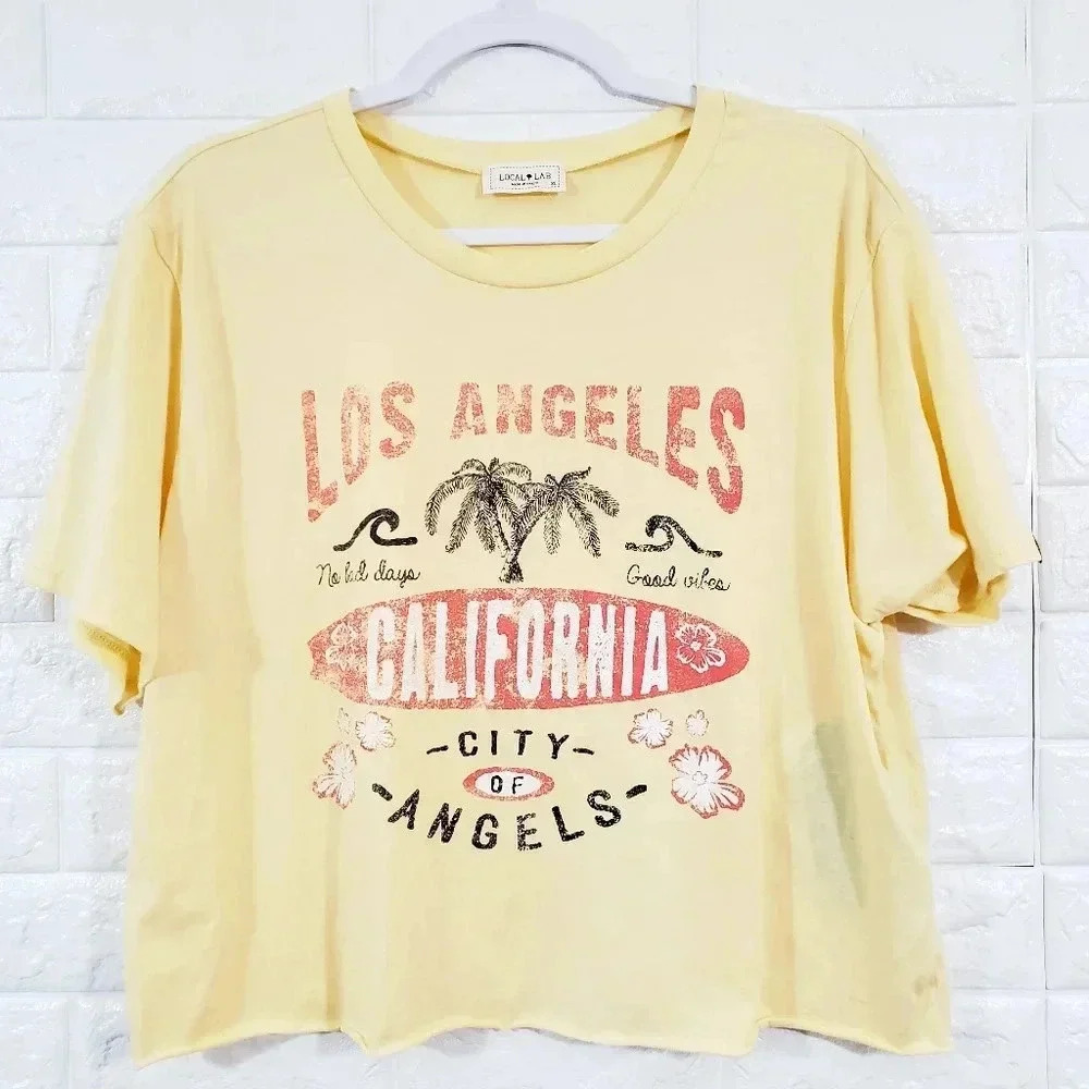 NWT  LOCAL LAB LOS ANGELES CALIFORNIA TOP.SIZE XL